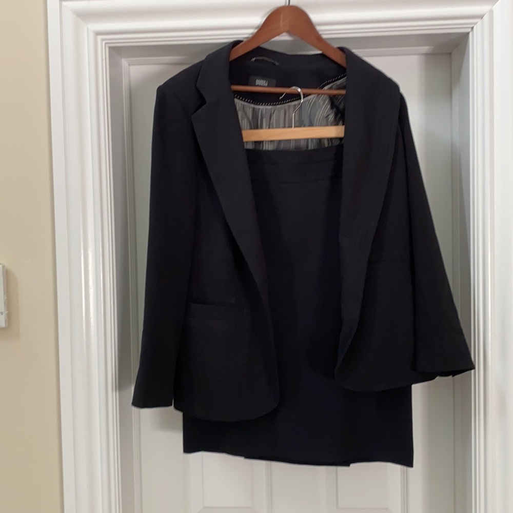 Marks and Spencer Skirt Suit in black